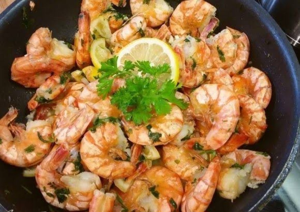 Креветки в сливочном масле 1кг НГ/ Shrimps in butter 1kg NY
