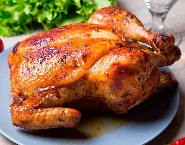 Курица гриль в духовке – НГ / Baked chicken NY