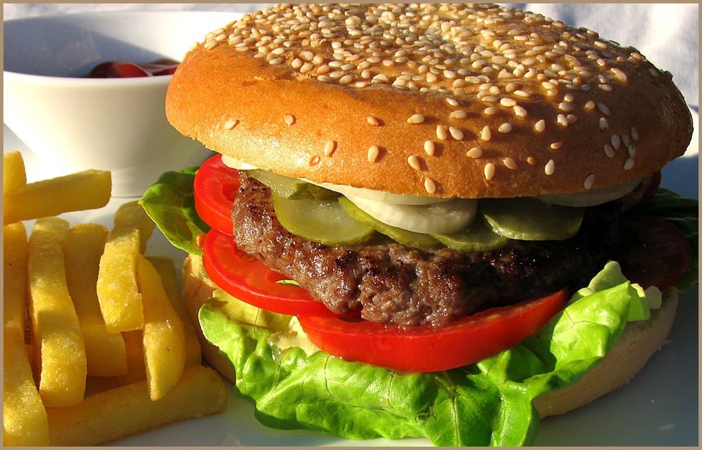 Бургер говяжий/мини-бургер / Beef burger/mini-burger