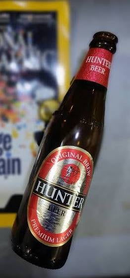 Пиво Hunter бутылка / Beer Hunter bottle
