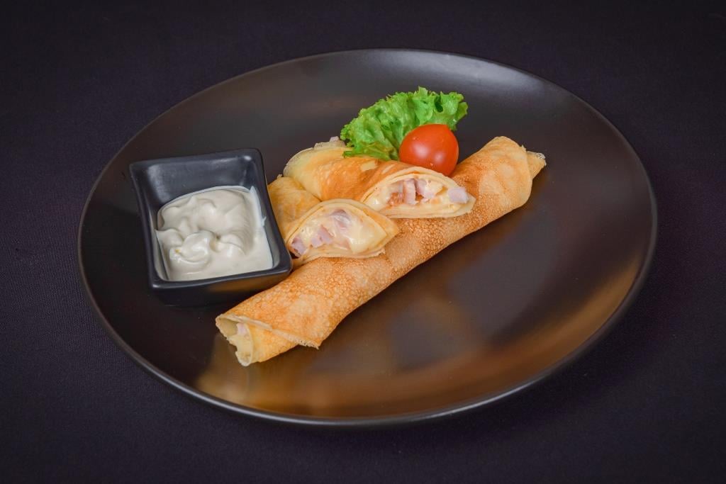 Млинці шинка,сир