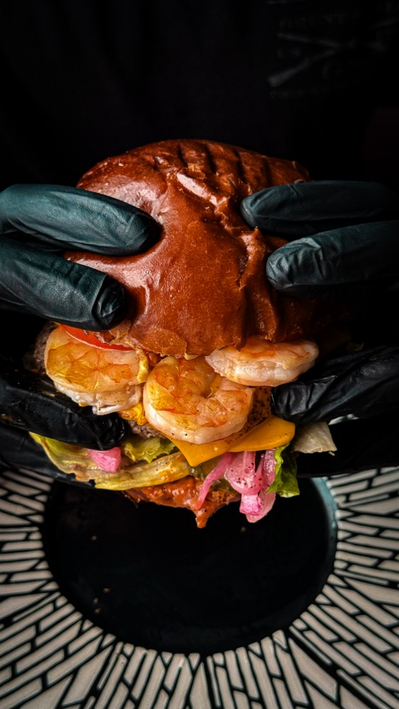 Surf and turf Burger