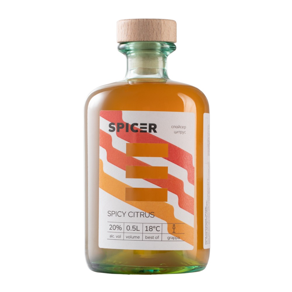 Лікер ТМ "SPICER"  SPICY CITRUS  50ml
