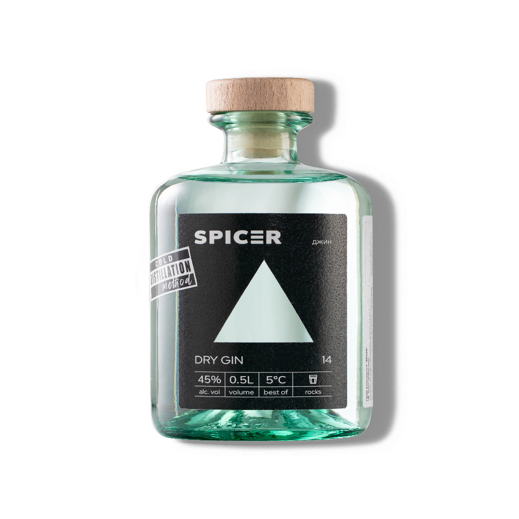 Джин ТМ "SPICER" класичний 50 ml 