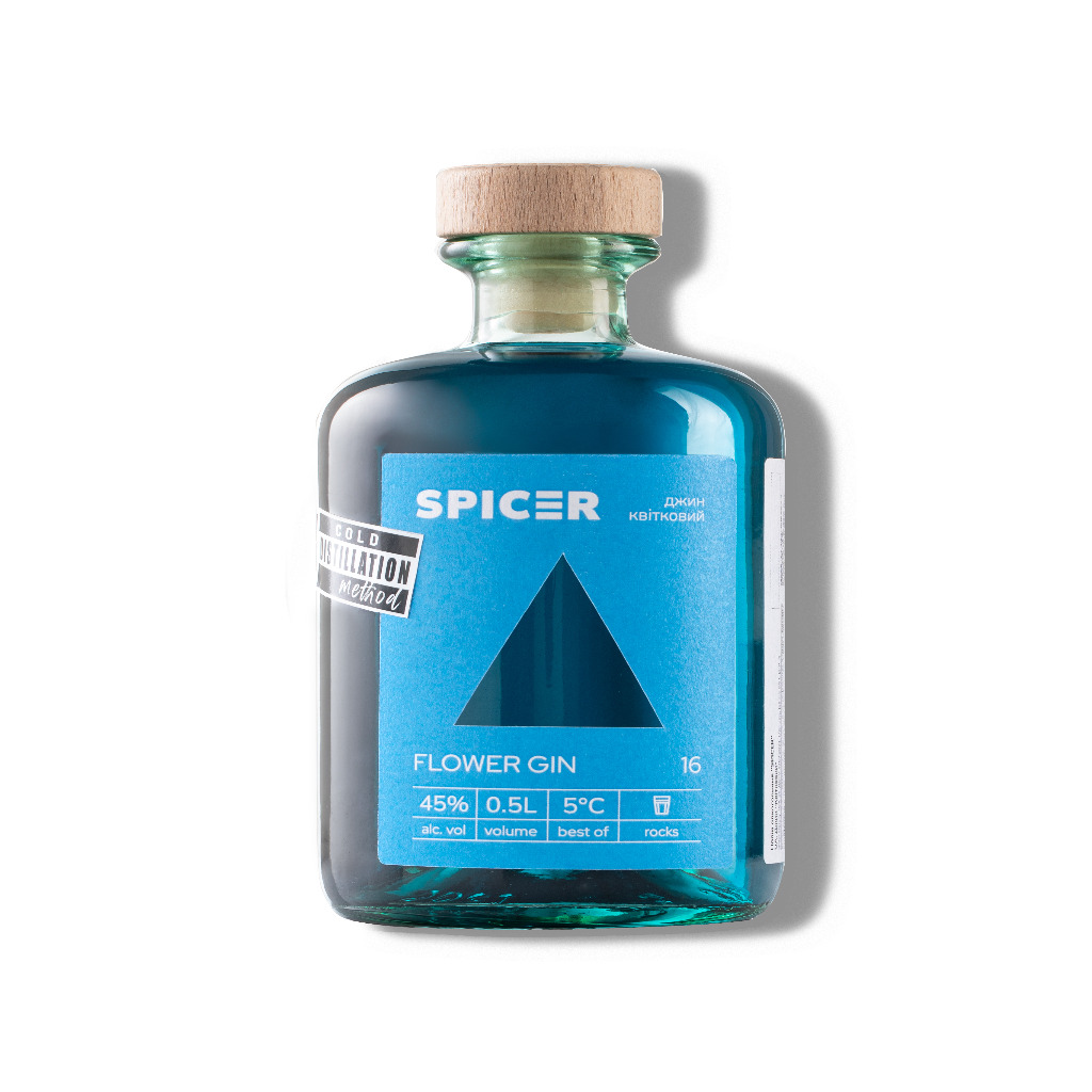 Джин ТМ "SPICER"  квітковий 50 ml 