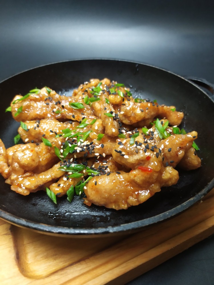 Свинина в кисло-солодкому соусі