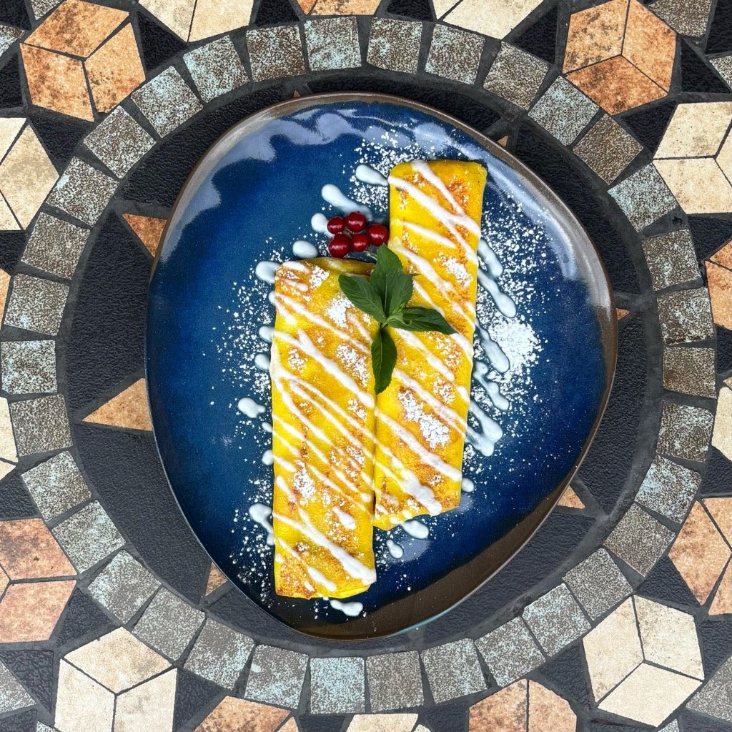 Млинці з сиром