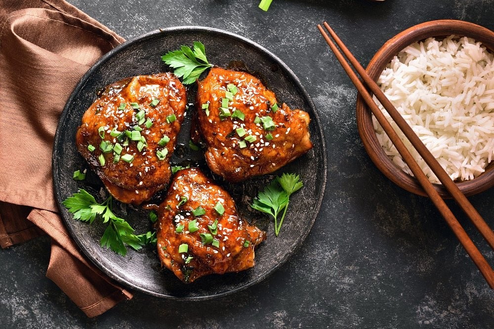 Запечені курячі бедра