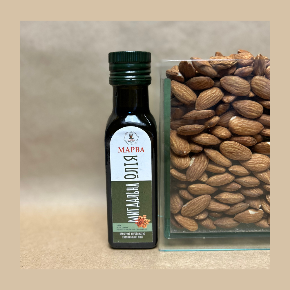 Олія холодного віджиму Миндаль 100 мл