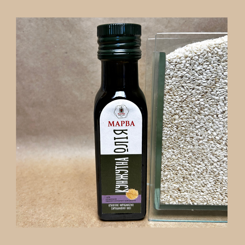 Олія холодного віджиму Кунжутна 250 мл