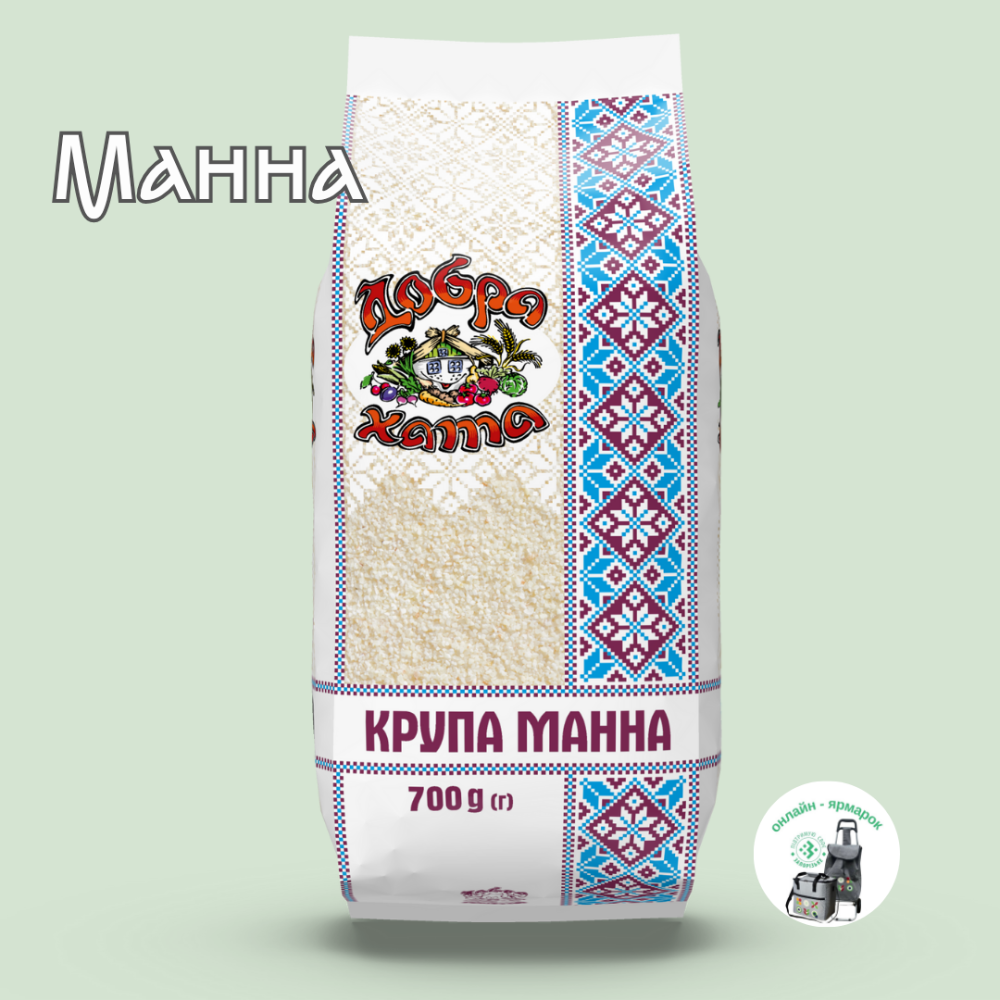 Манна крупа 700 г "Добра хата"