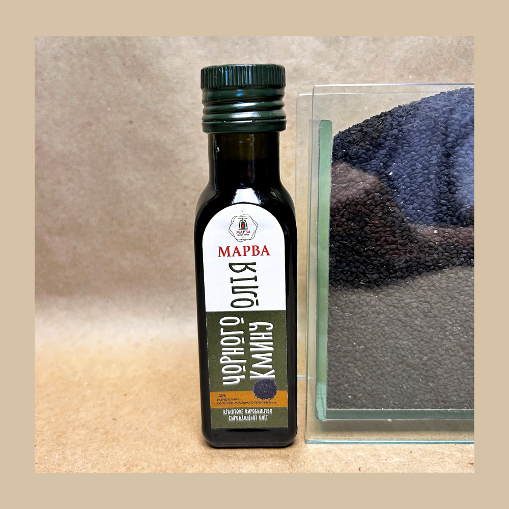 Олія холодного віджиму Чорний кмин 100 мл