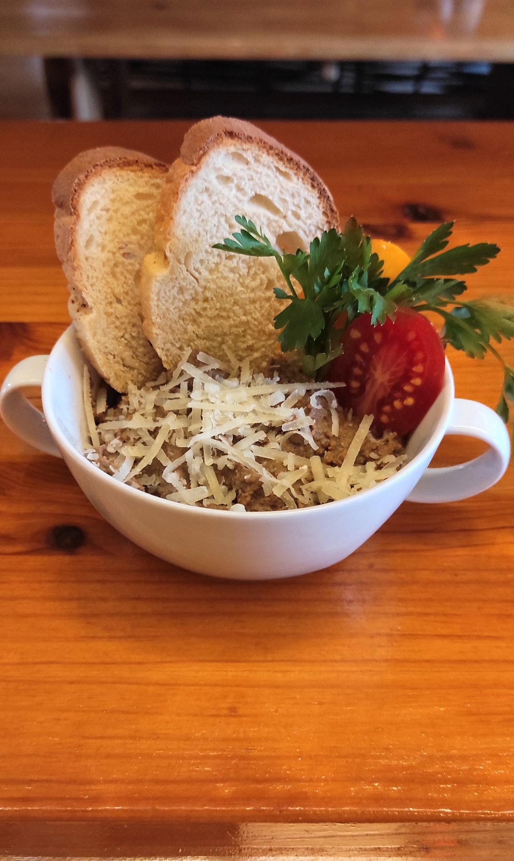 Паштет з грінками