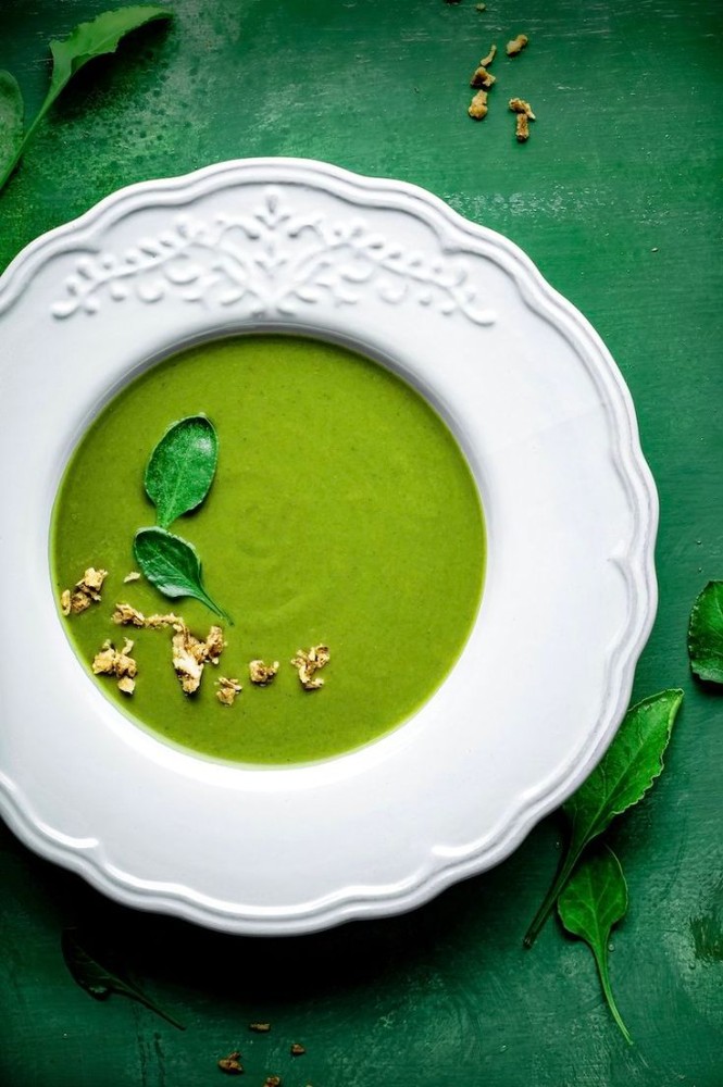 Spinach crem soup / ისპანახის კრემ სუპი