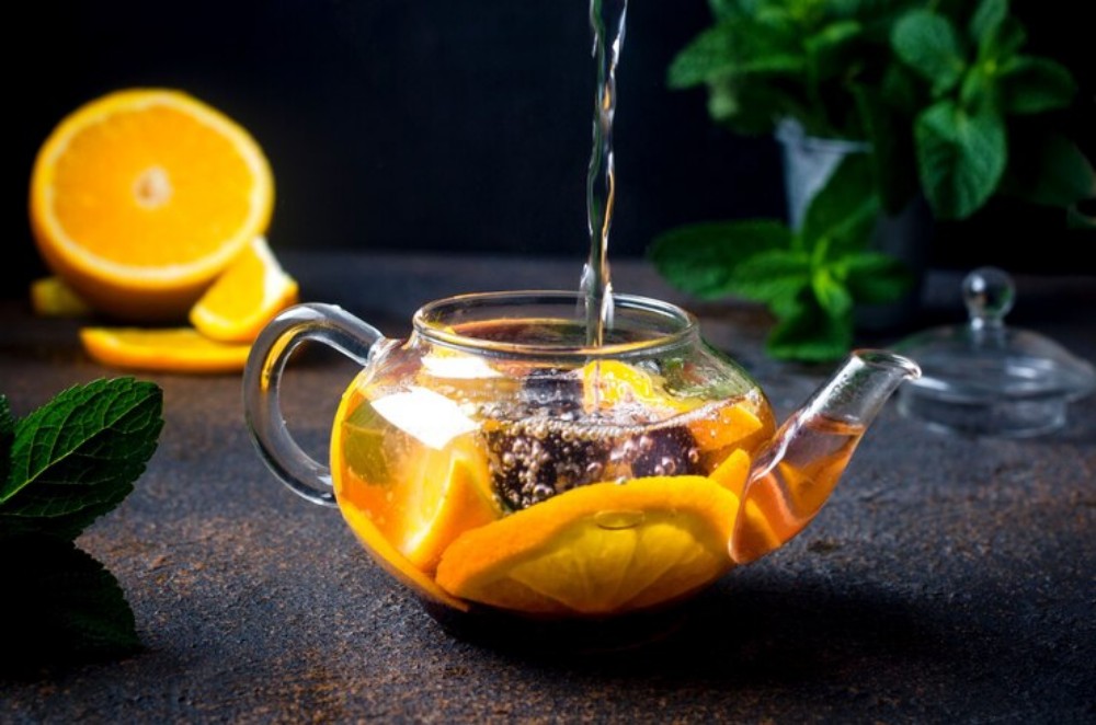 ციტრუსის ჩაი ბერგამოტით/Citrus Earl Gray tea/Чай Эрл Грей