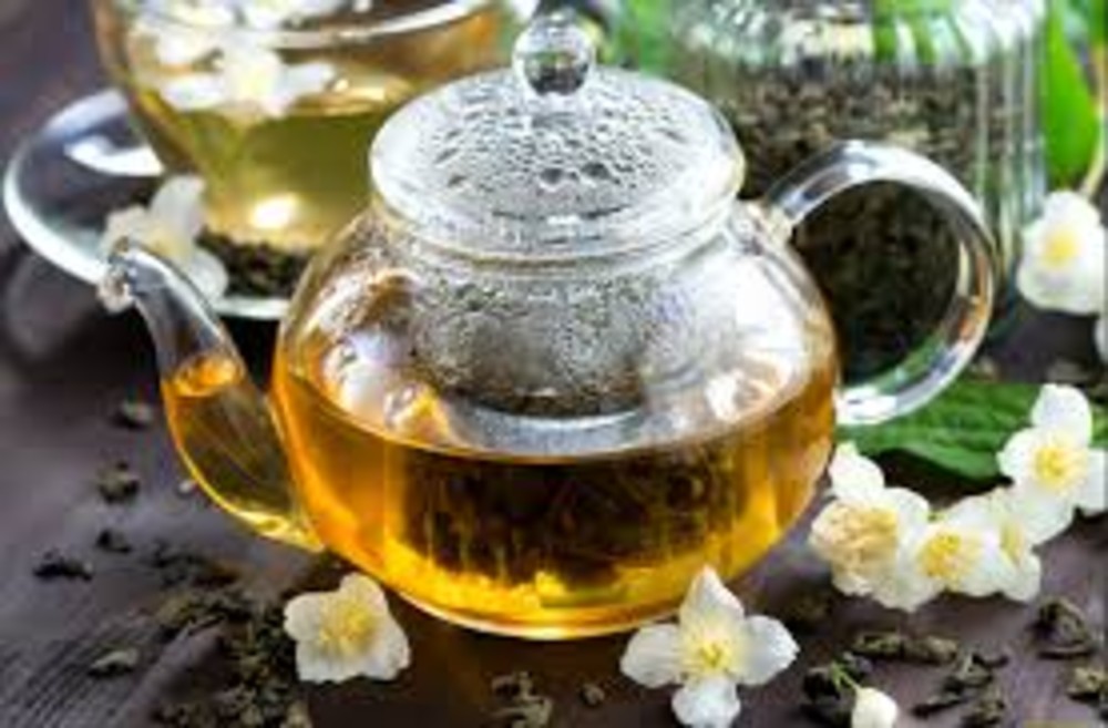 მწვანე ჩაი ჟასმინით/Green tea with jasmine/Чай зелёный с жасмином