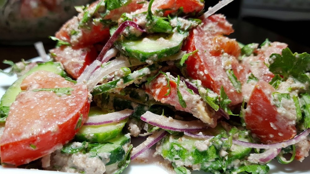 ქართული სალათა / Georgian Salad