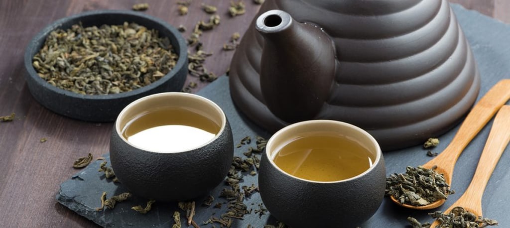 მწვანე ჩაი/Green tea/Чай зелёный