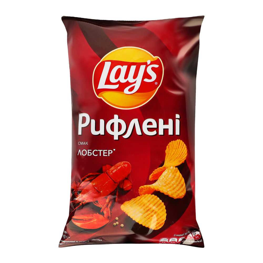 Чіпси Лейс рефлені лобстер 120г