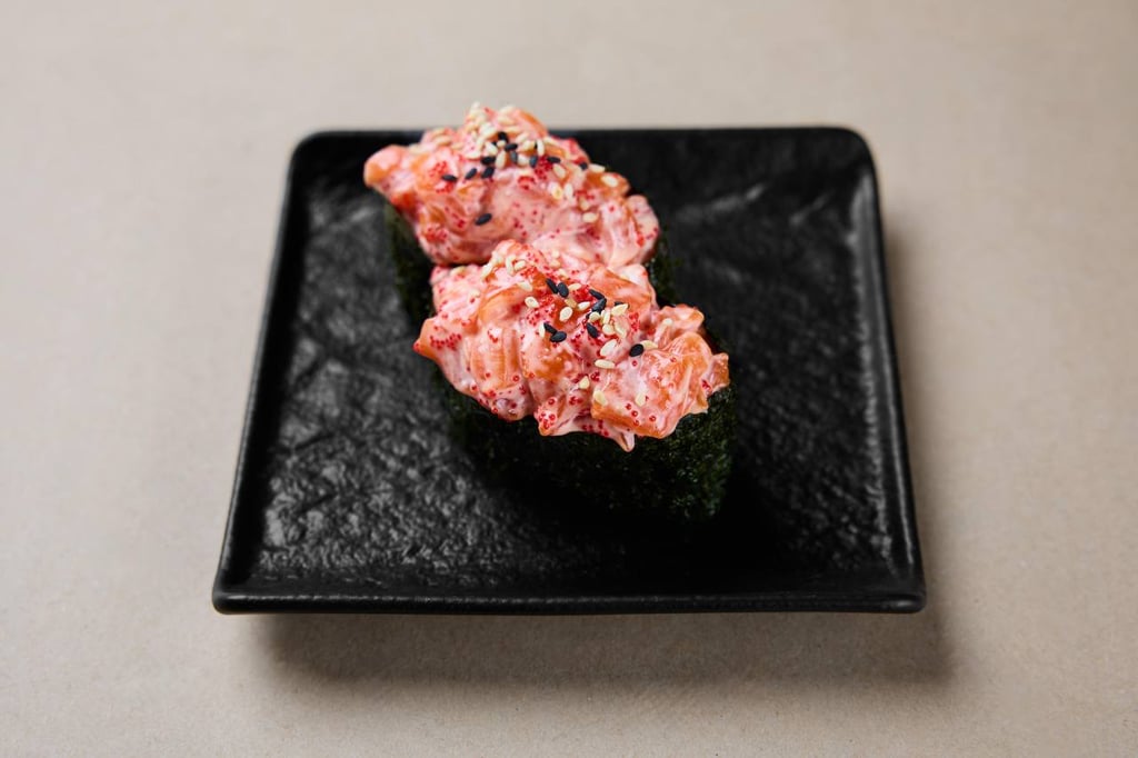 Гункан лосось 