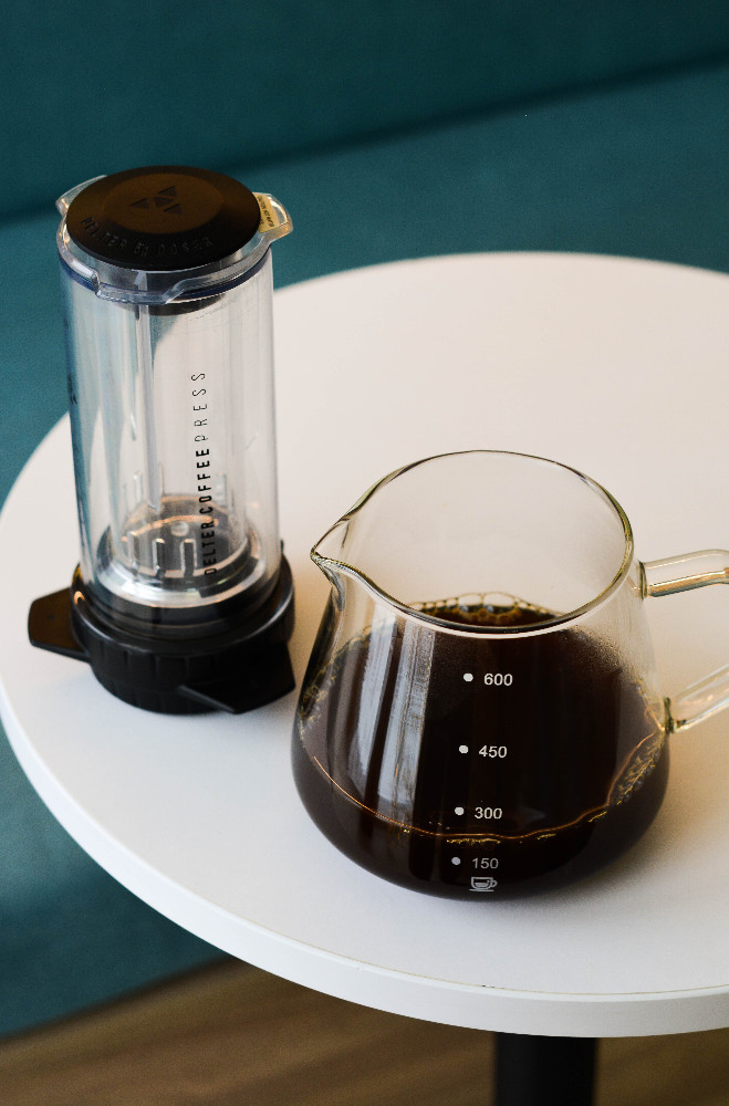 Decaf Delter Coffee Press Specialty