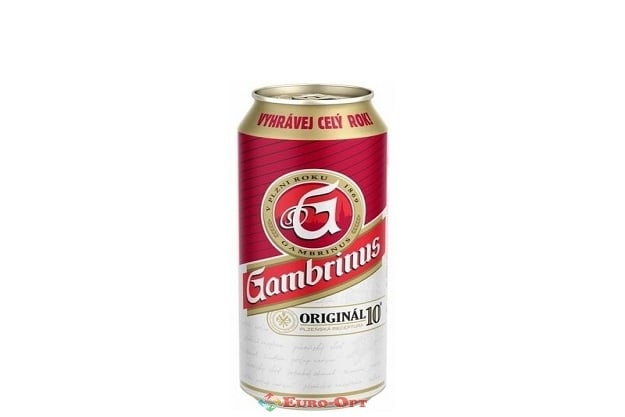 Пиво Gambrinus 0.5 ж/б