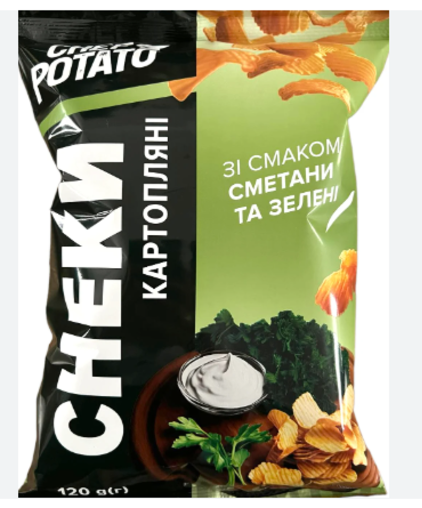 Картопляні Снеки Chef Potato