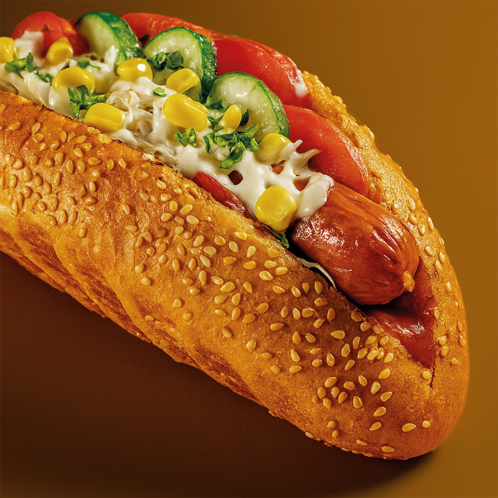 Хот-Дог Фірмовий з мисливською сосискою