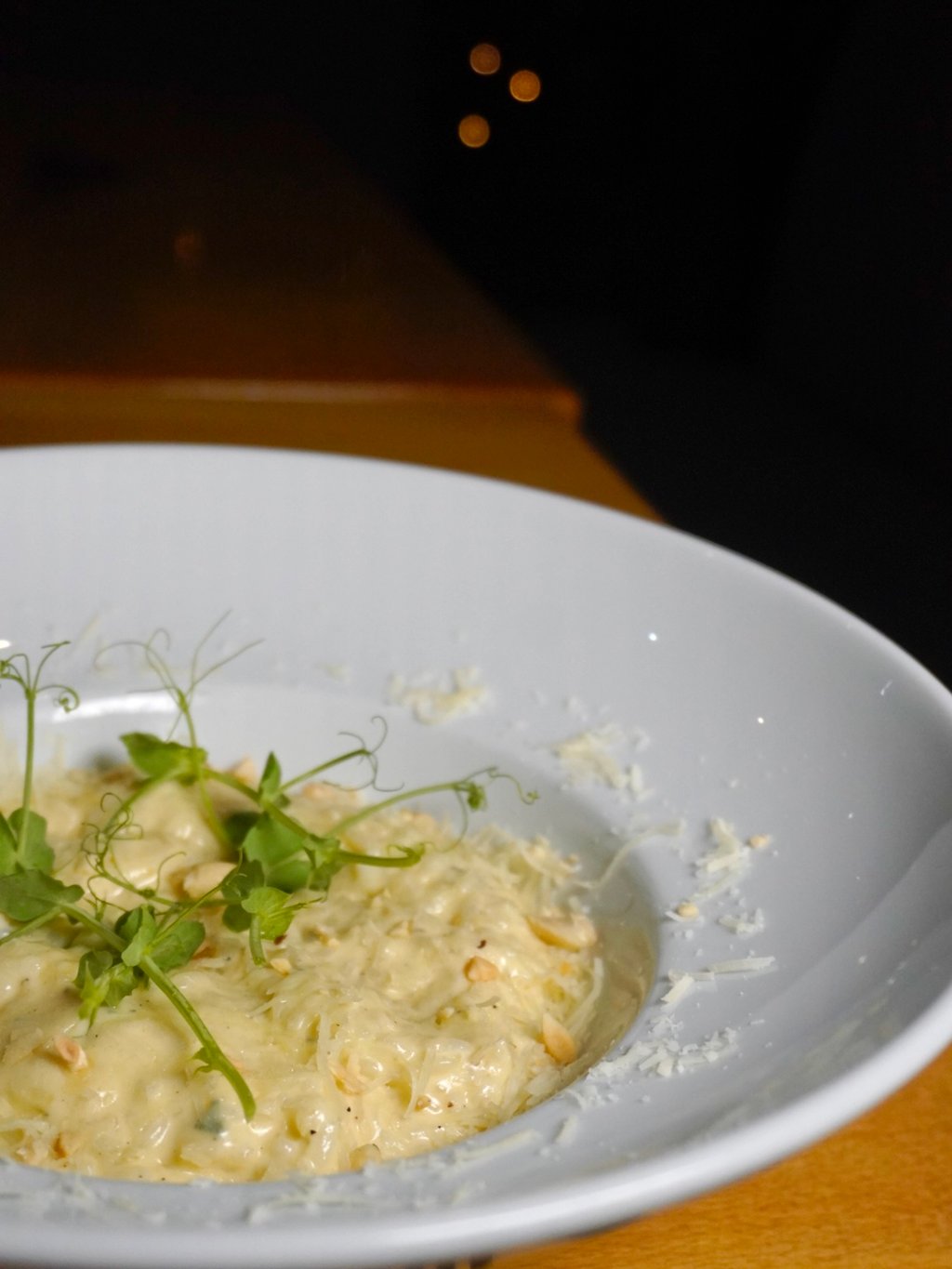 Різото формаджі з горіхами та песто