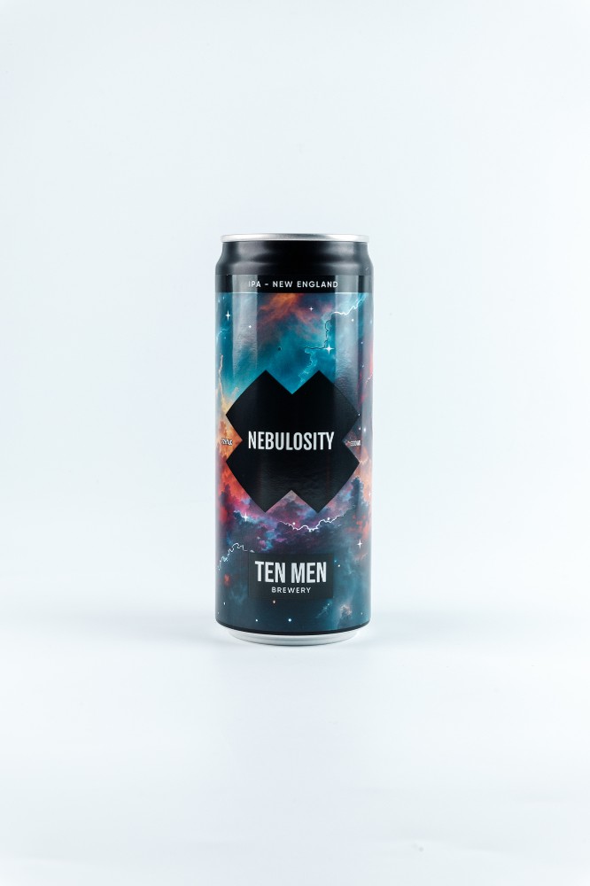 Пиво Ten Men NEBULOSITY (IPA - New England / Hazy) 7.2% ABV 33 IBU 0.33