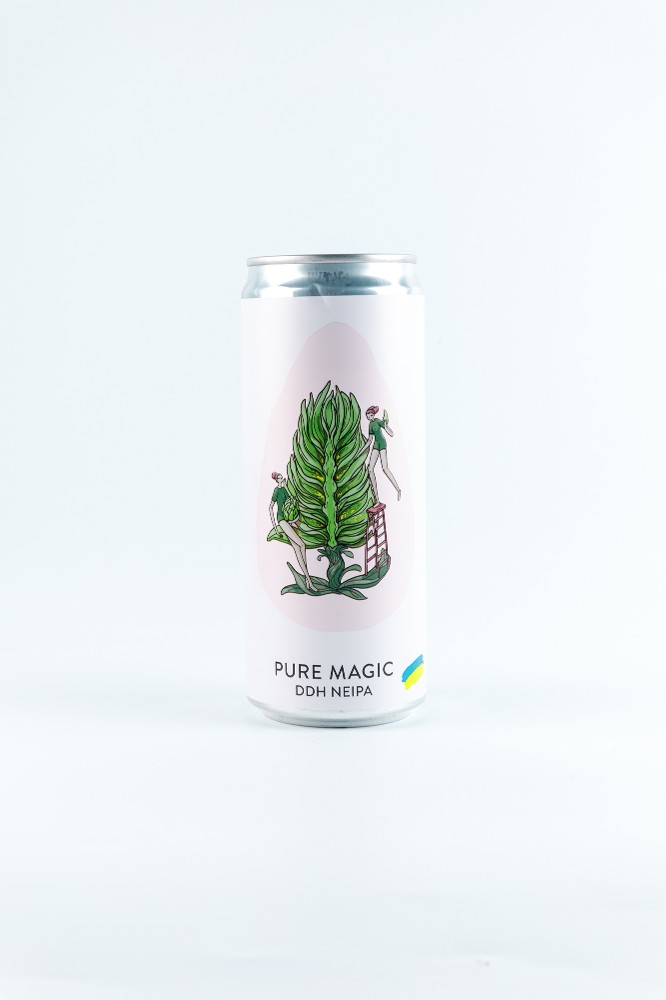 Пиво Varvar Pure Magic (IPA - New England / Hazy) 5.4% ABV 27 IBU 0.33