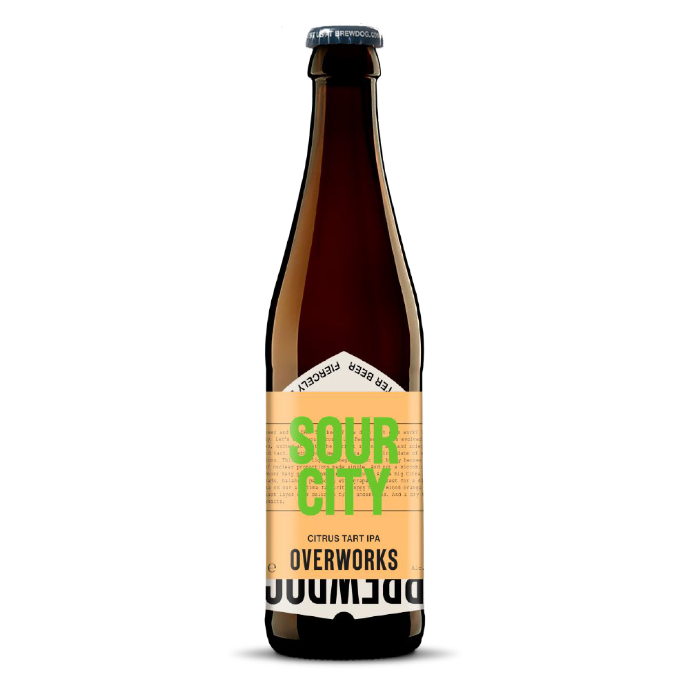 Пиво BrewDog OverWorks Sour City (IPA - Sour) 0.33