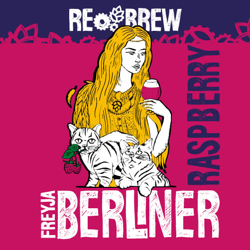 8. Пиво Rebrew Freyja Blackcurrant Blueberry Berliner Weisse 0.2
