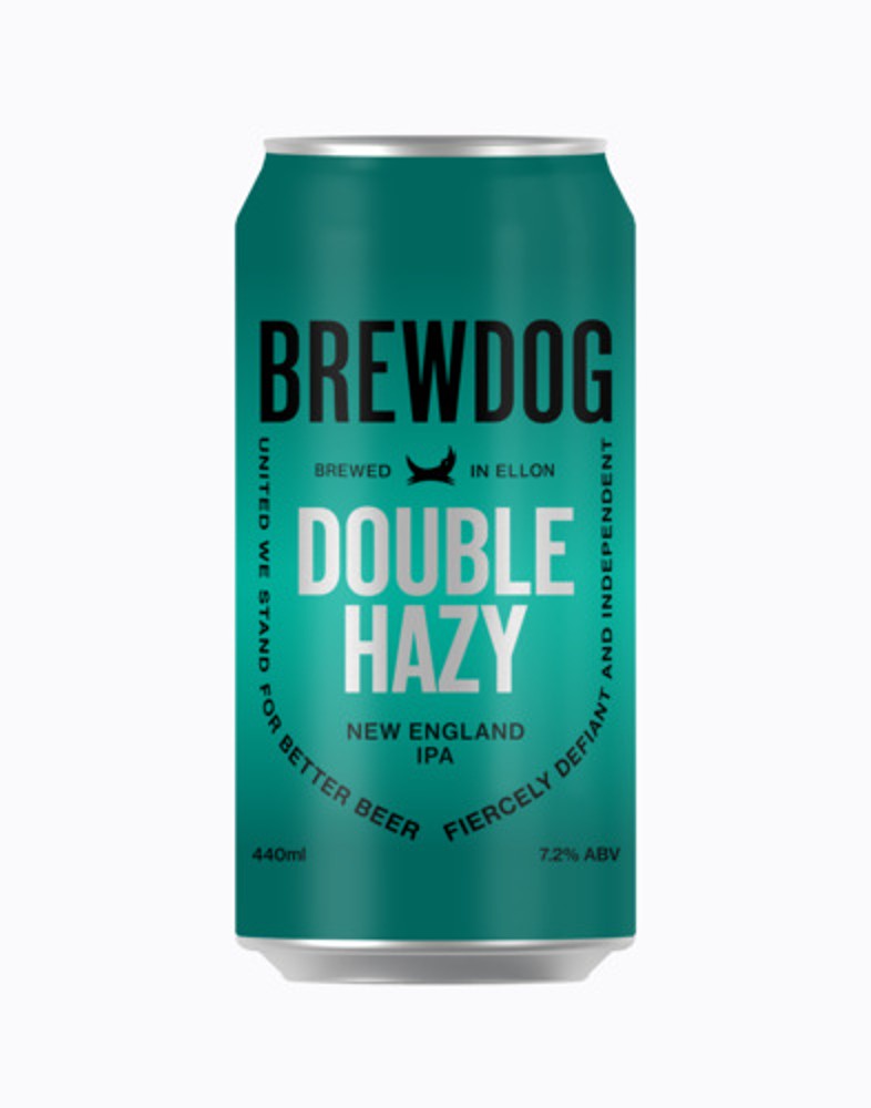 Пиво BrewDog DOUBLE HAZY (IPA - New England / Hazy) 0.4