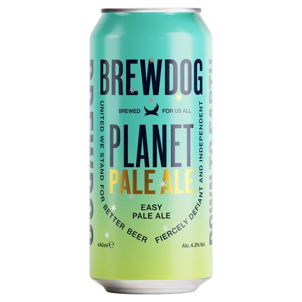 Пиво BrewDog Planet Pale Ale (American Pale Ale) 0.44
