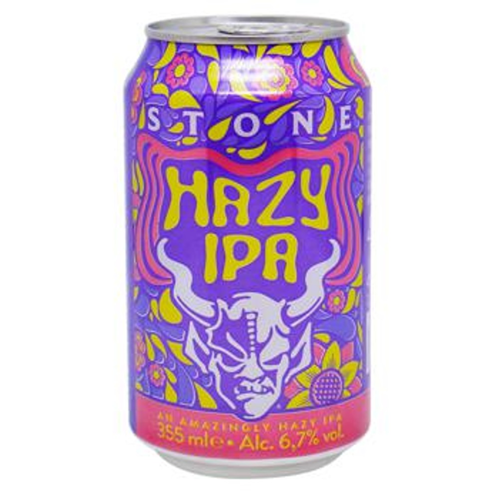 Пиво Stone Hazy IPA  (IPA - New England / Hazy) 0.355