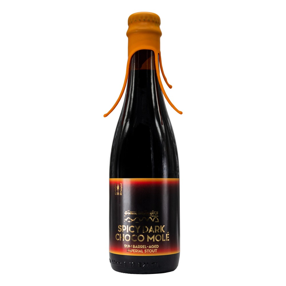 Пиво Lervig SPICY DARK CHOCO MOLÉ By Rackhouse (Stout - Imperial / Double Pastry) 14.5% ABV N/A IBU 0.375