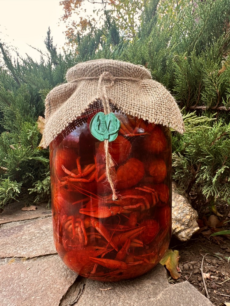 Раки у банці томатні (2л).