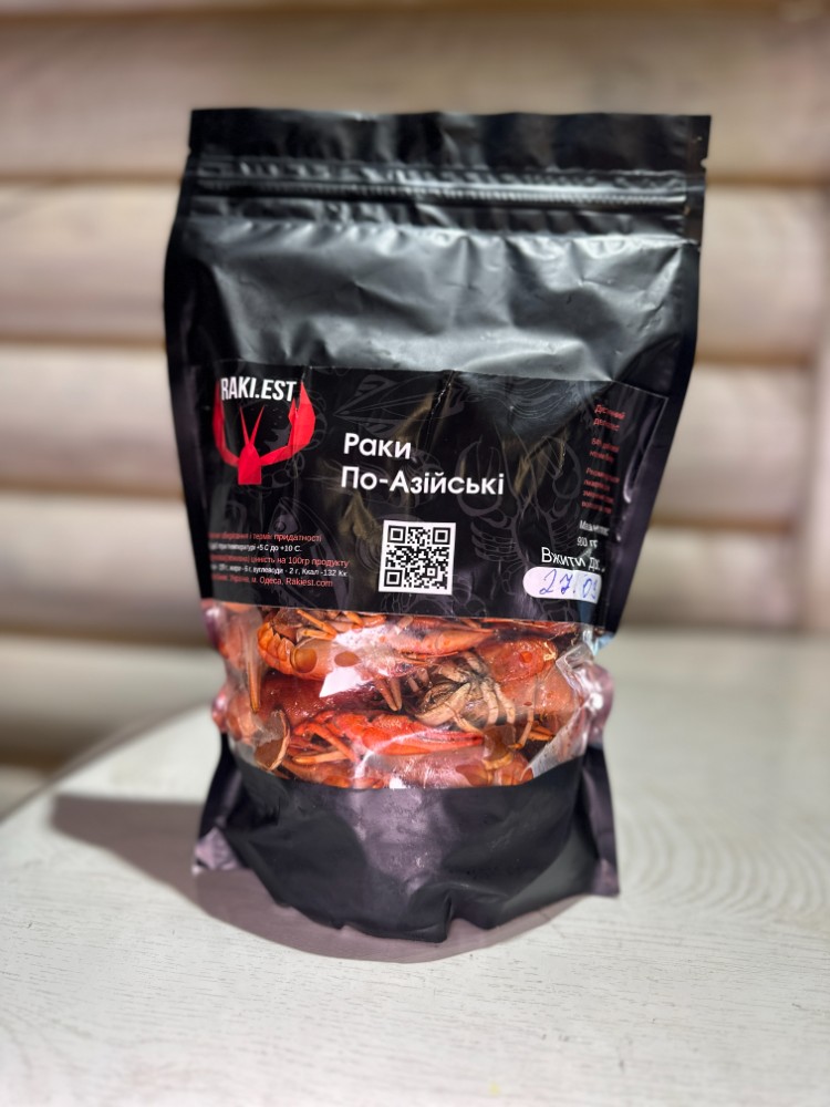 Раки По-Азіатськи ЗІП пакет.