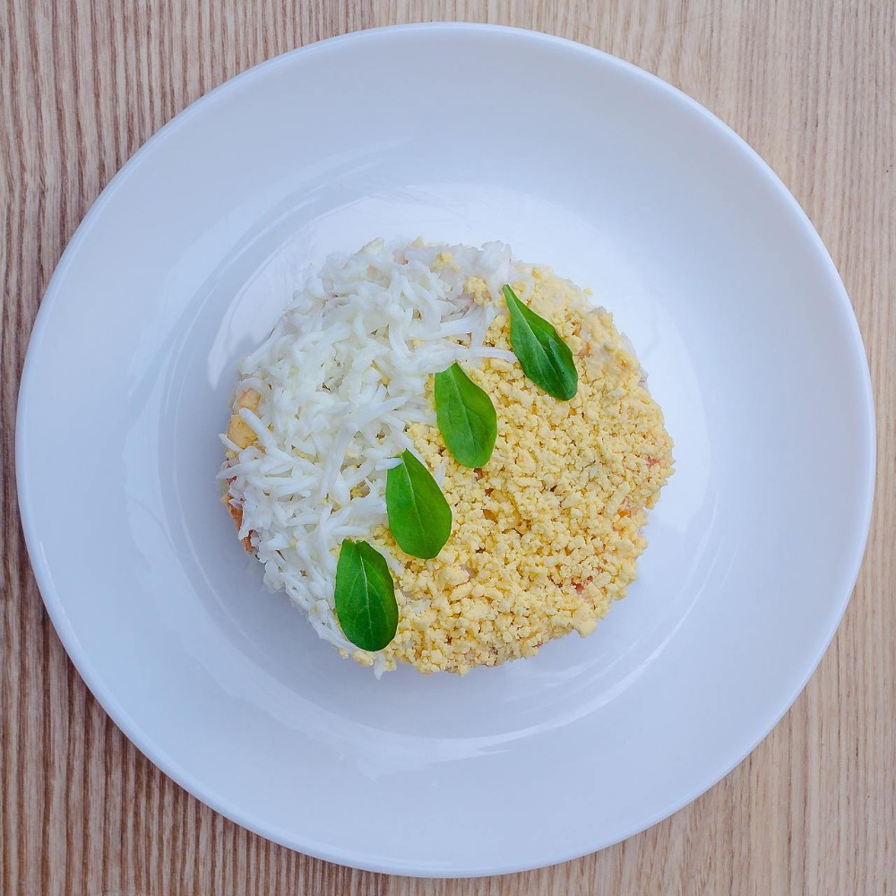 Р/ Салат Мімоза з куркою 150г