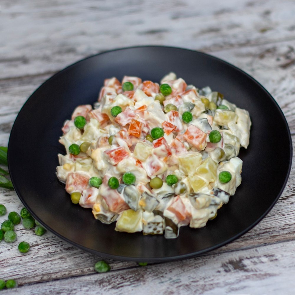 Р/ Олів'є з курячим філе 120г