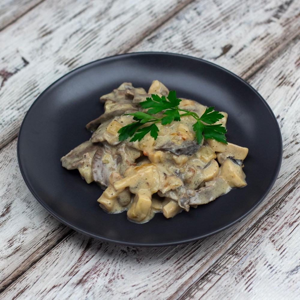 Р/ Серця в грибному соусі (на вагу)