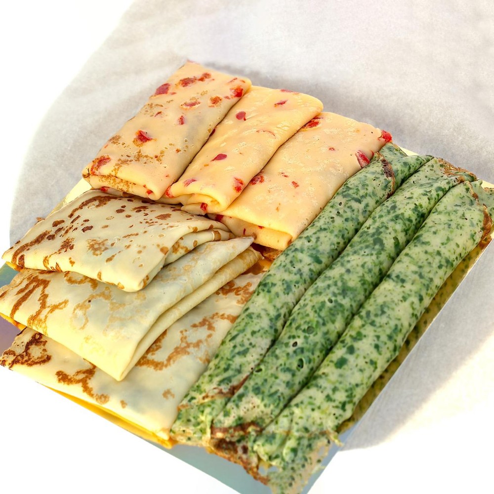 Р/ Набір солоних  млинців 9шт