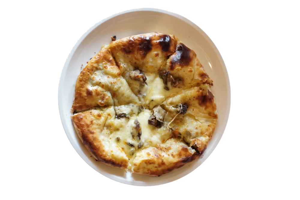 Хачапурі з білими грибами