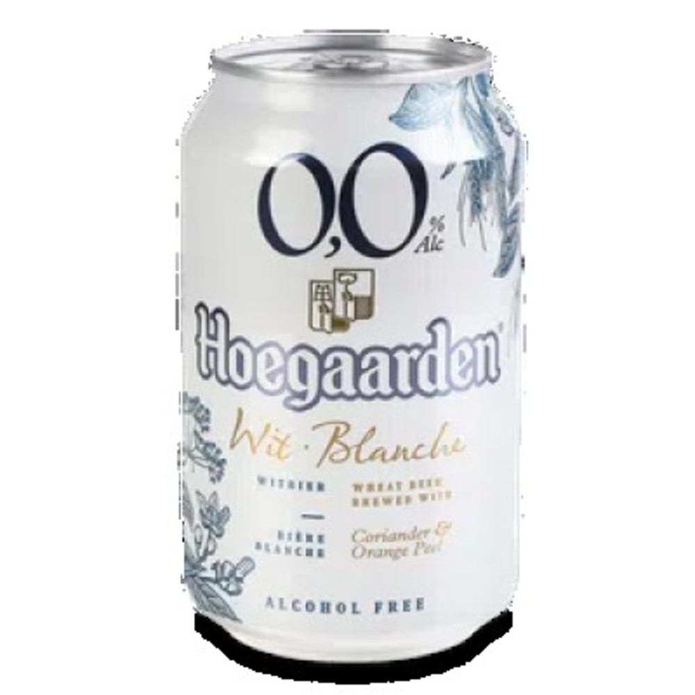 Пиво Hoegaarden біле б/а, 0% 0,33 л