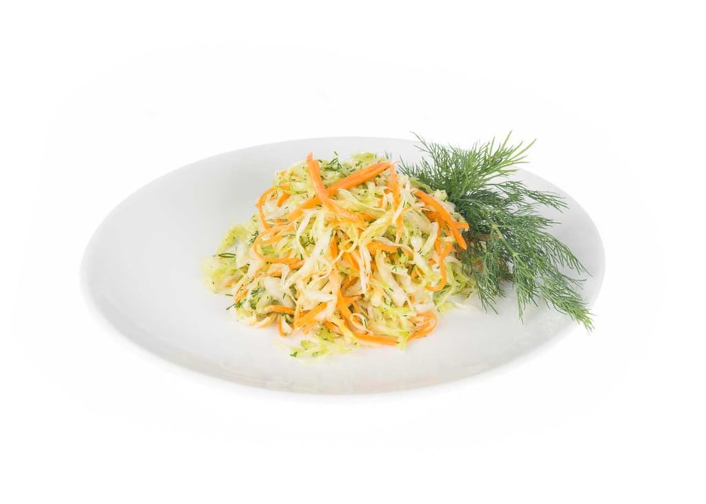 Салат з капусти та свіжого огірка