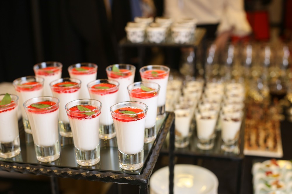 Panna Cotta Shots Italian Dessert