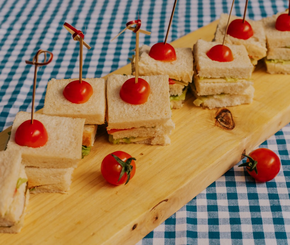 Mini Club Sandwich Canape