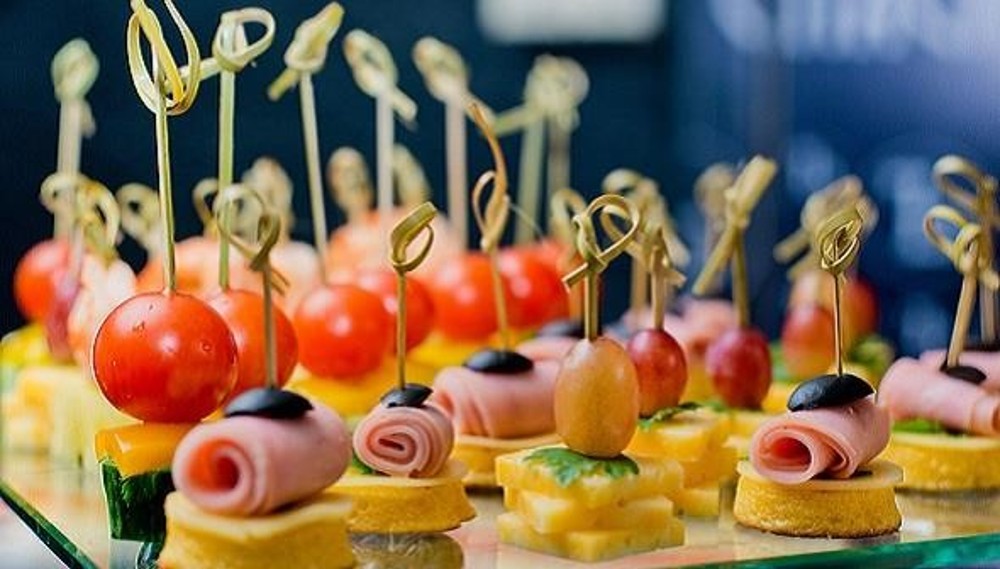Turkey Ham Canape