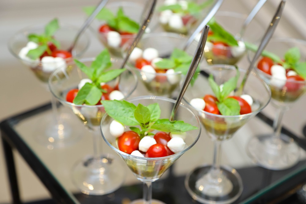 Caprese Salad Shot Glass